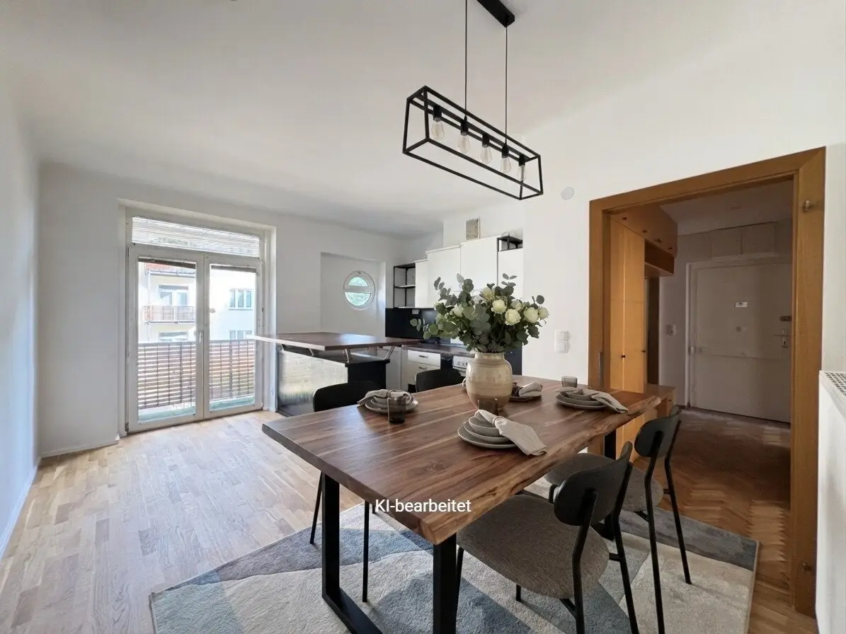 Zentrumsnahe 2-Zimmer Wohnung in Baden mit Balkon
