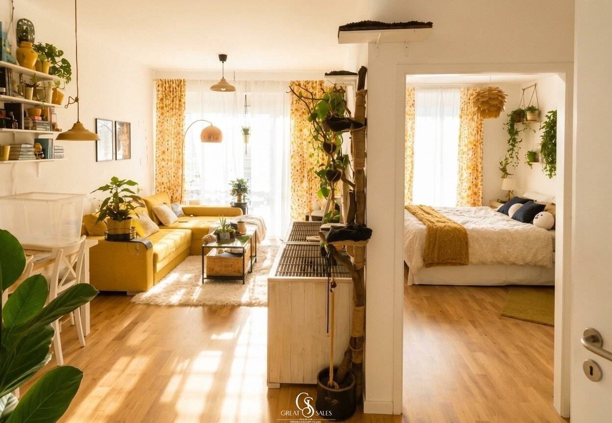 New build: Modern 2-room garden apartment with sunny terrace in quiet courtyard location in Graz-Lend