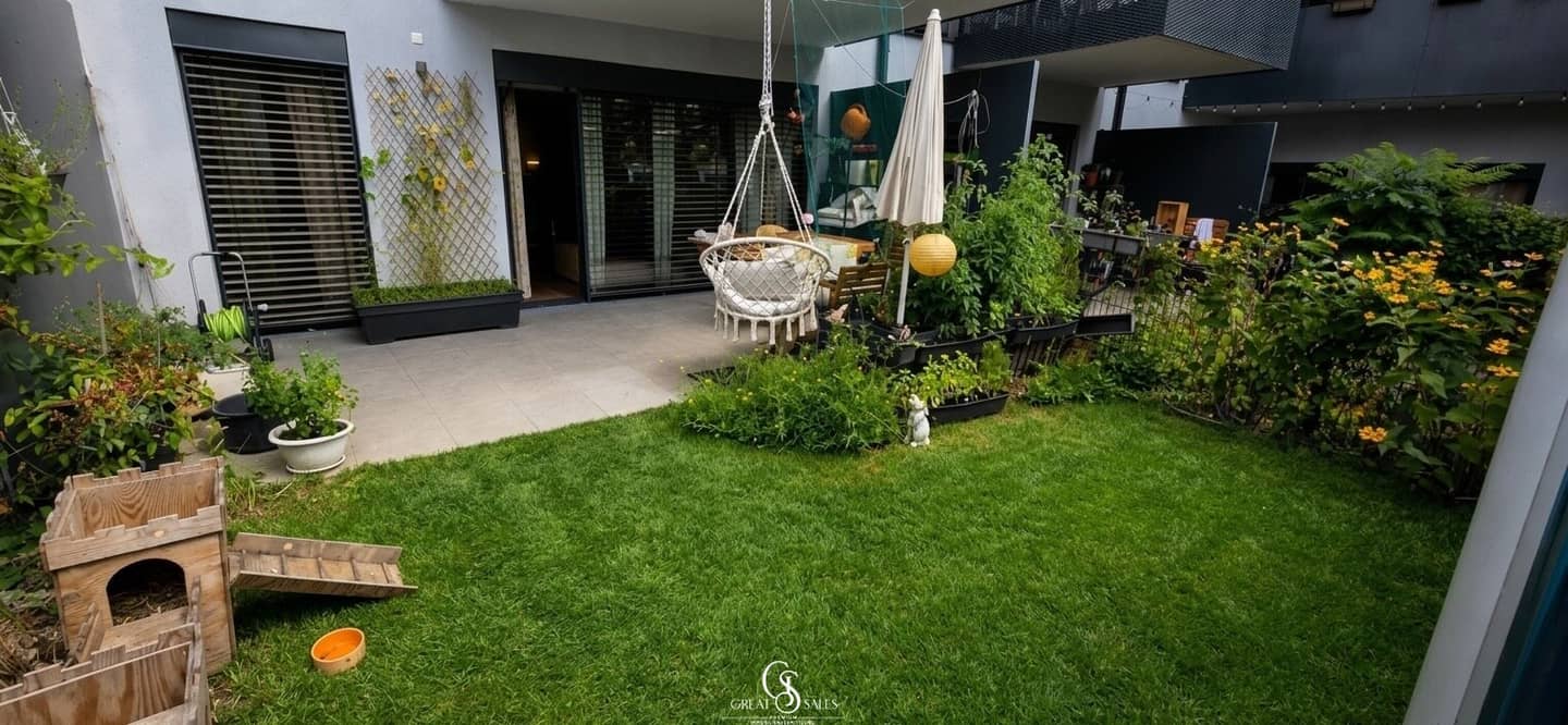 New build: Modern 2-room garden apartment with sunny terrace in quiet courtyard location in Graz-Lend