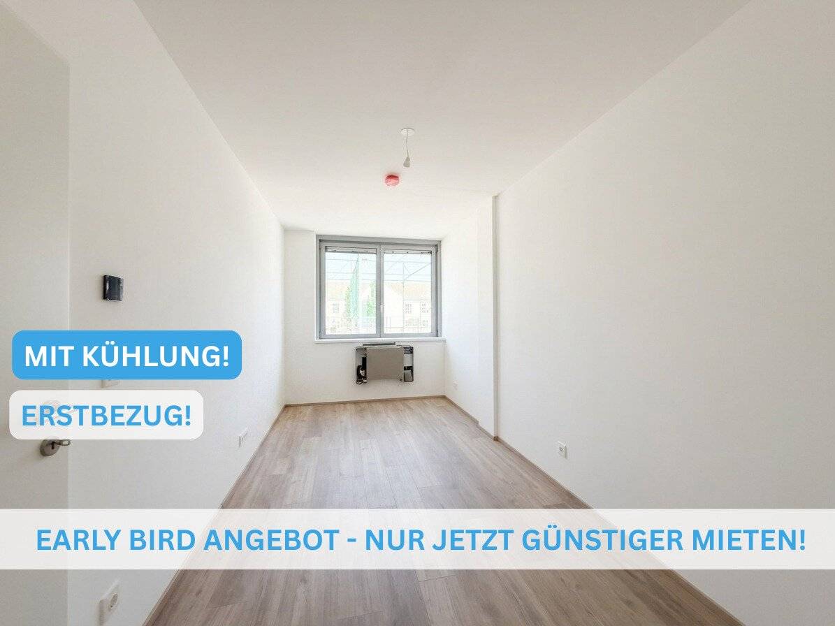 New and cooled 2-room apartment with best connection to U4/U6 - first occupancy