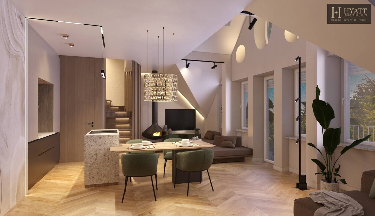 Exklusive Rooftop-DG-Wohnungen nahe Schönbrunn – außergewöhnliche Dachgeschossarchitektur mit privaten Terrassen &amp; Premium-Ausstattung