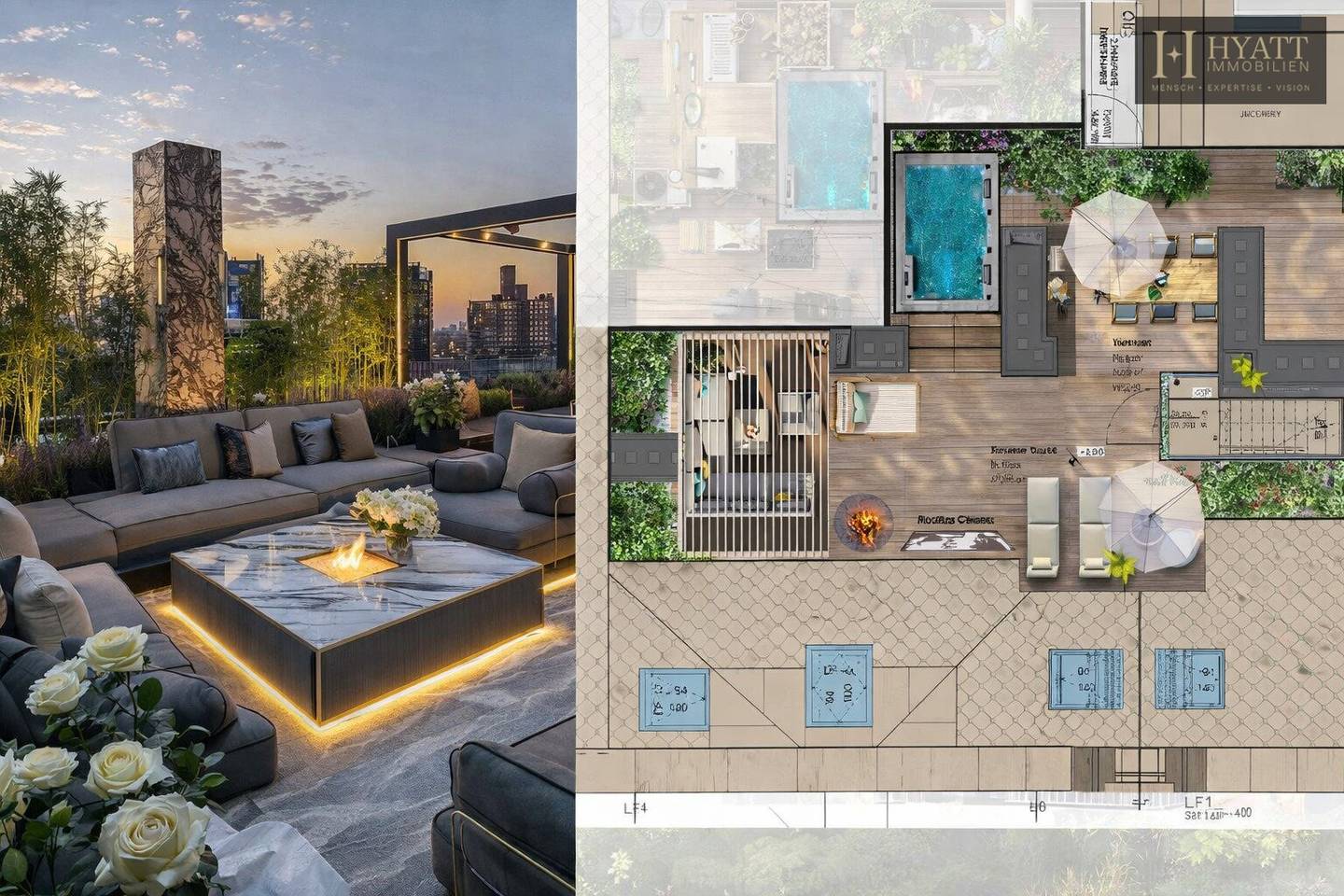 Exklusive Rooftop-DG-Wohnungen nahe Schönbrunn – außergewöhnliche Dachgeschossarchitektur mit privaten Terrassen &amp; Premium-Ausstattung