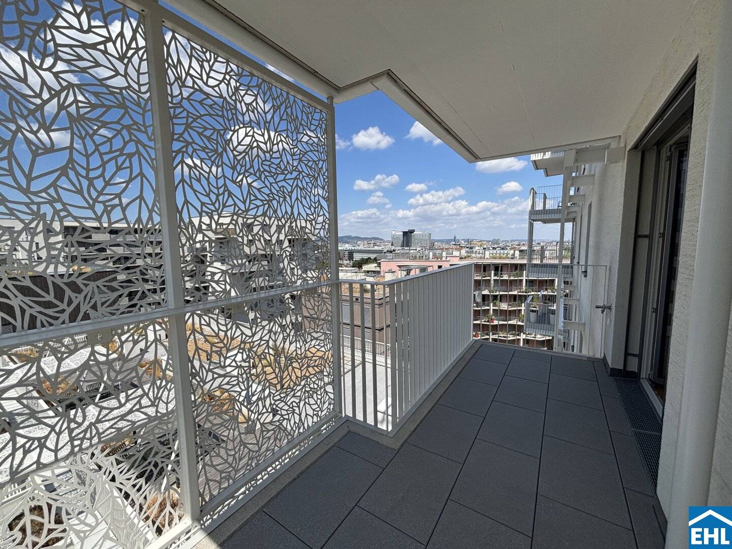 First occupancy 2-room apartment with distant view!
