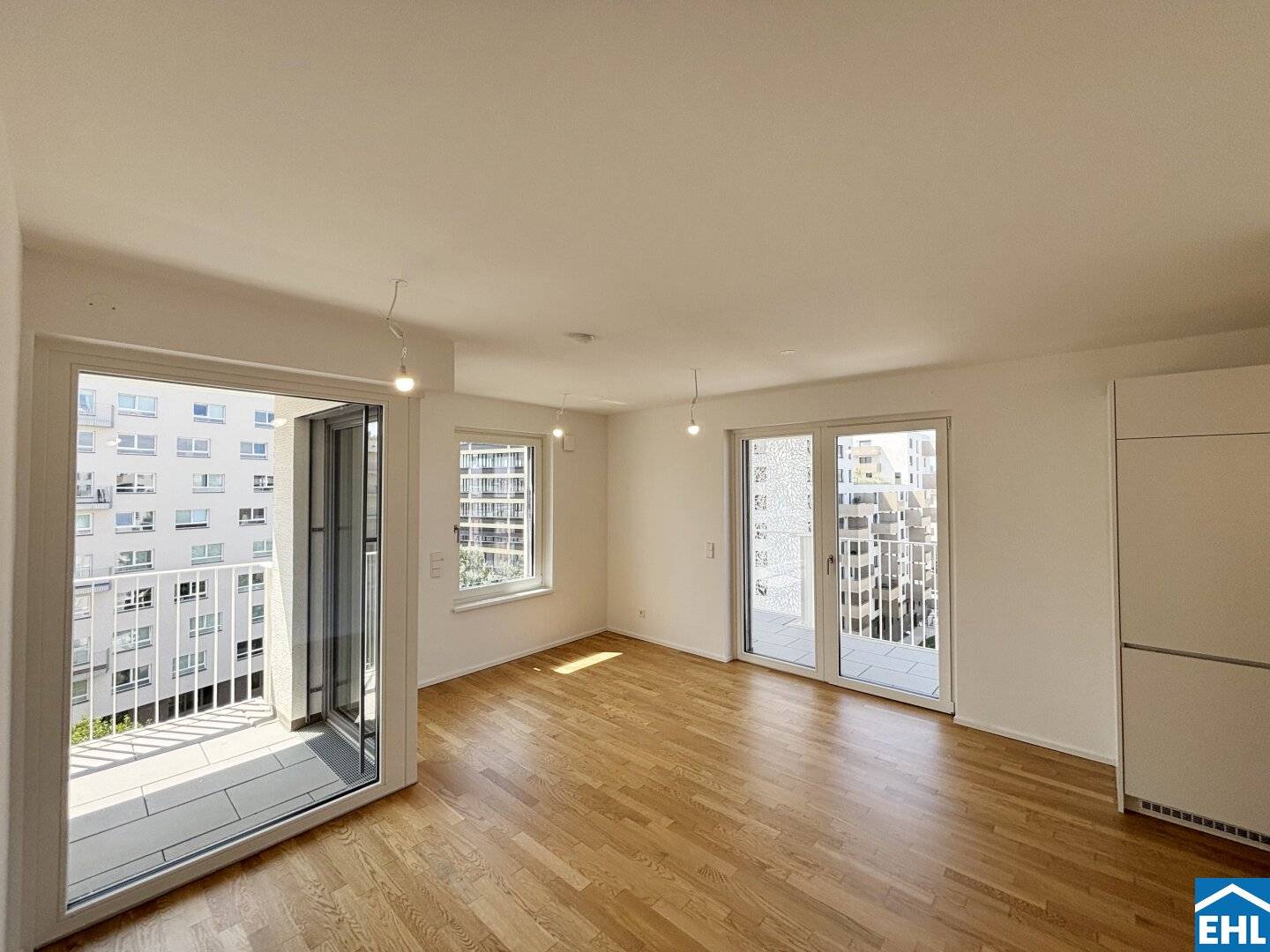 First occupancy 2-room apartment with distant view!