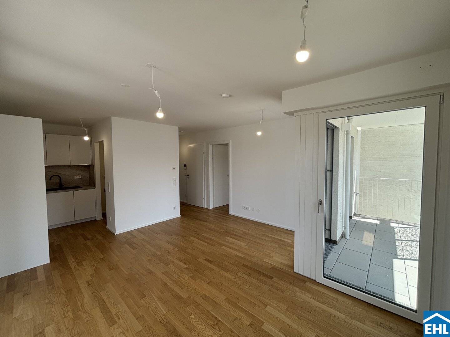 First occupancy 2-room apartment with distant view!