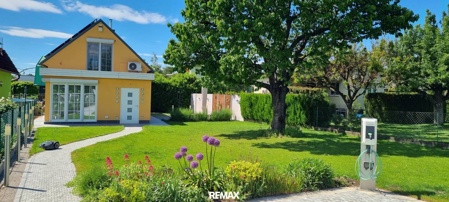 Neuwertiges Haus in Kleingarten auf Eigengrund - zum ganzjährigen Wohnen