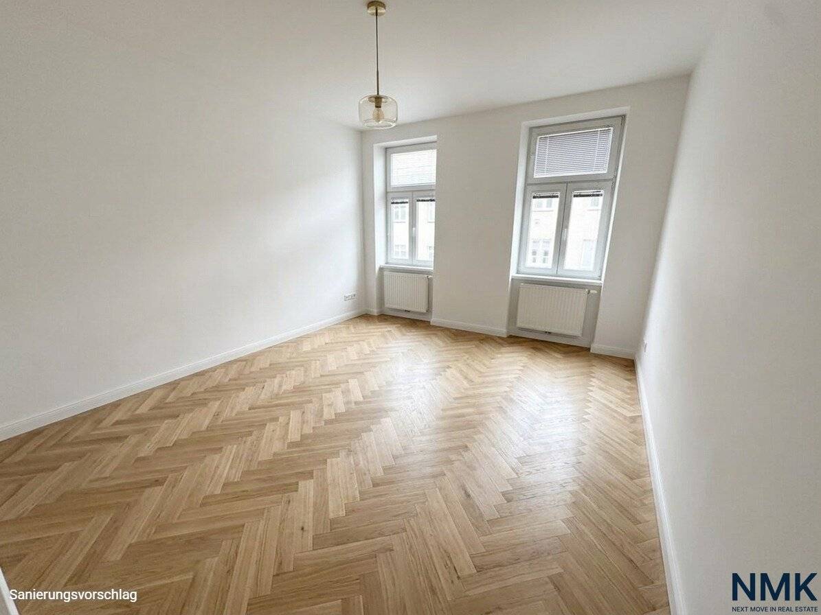 Charmante 2-Zimmer-Altbauwohnung mit baubewilligter Balkonoption &amp; Entwicklungspotenzial