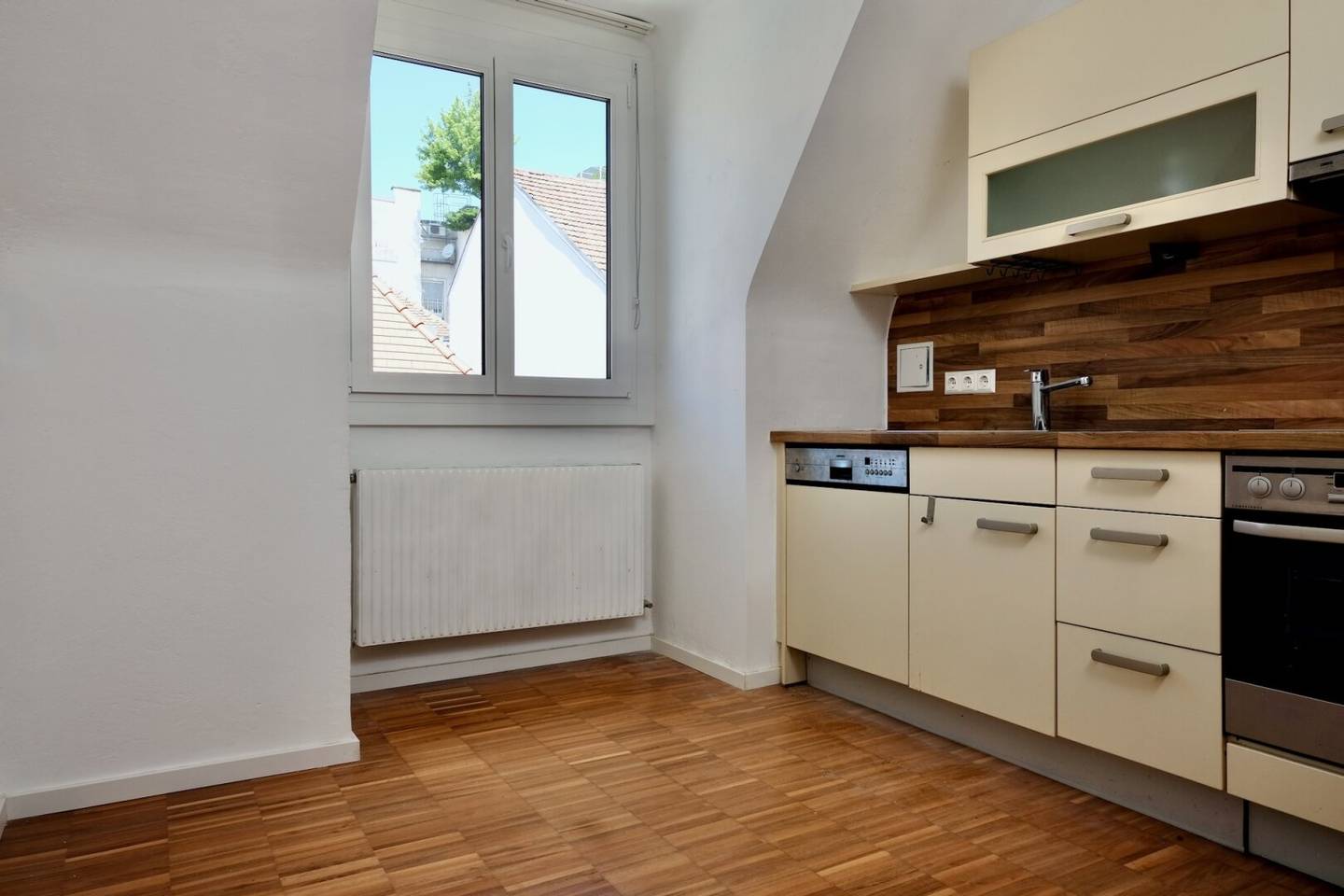 Inner City Apartment in the Attic
