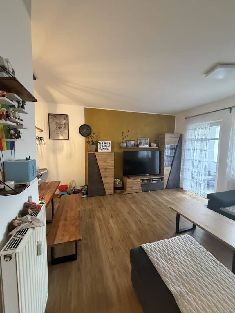 Centrally located 2-room apartment with large loggia in Lambach