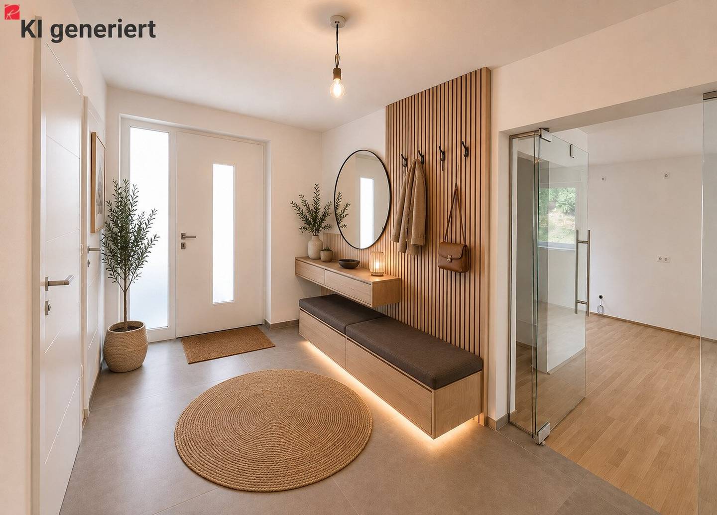Energieeffizient wohnen - Neubau mit Carport &amp; zwei Terrassen