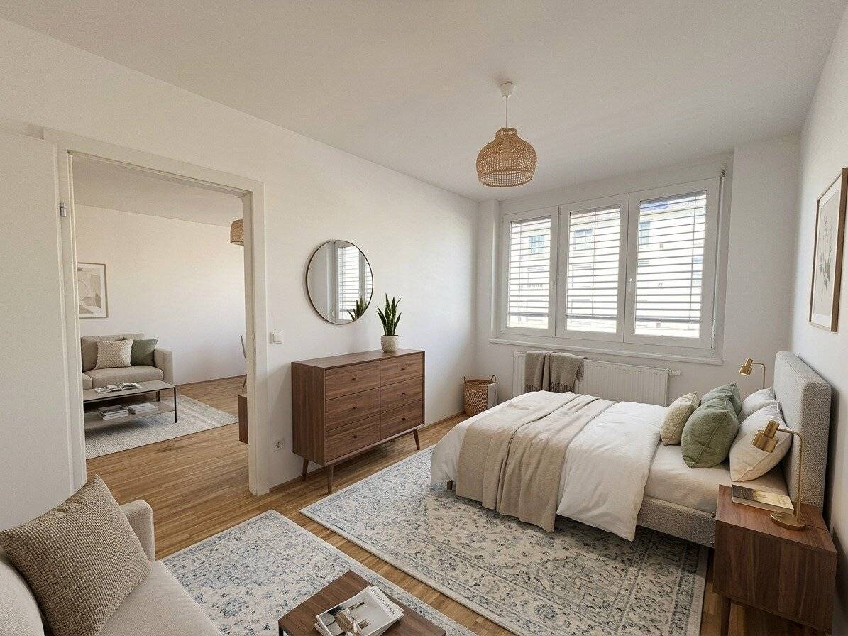 1210! Renovated, pretty 2-room apartment near Floridsdorfer Spitz!