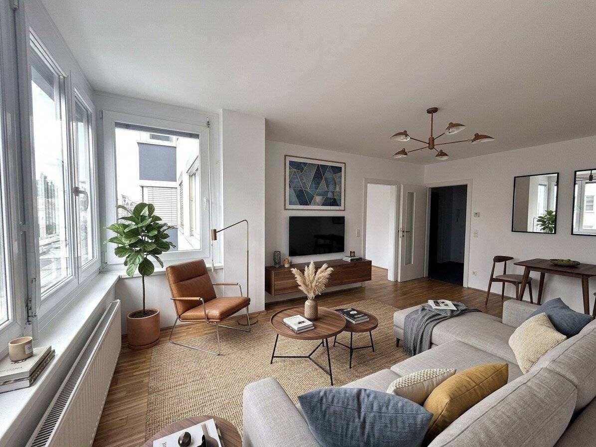 1210! Renovated, pretty 2-room apartment near Floridsdorfer Spitz!