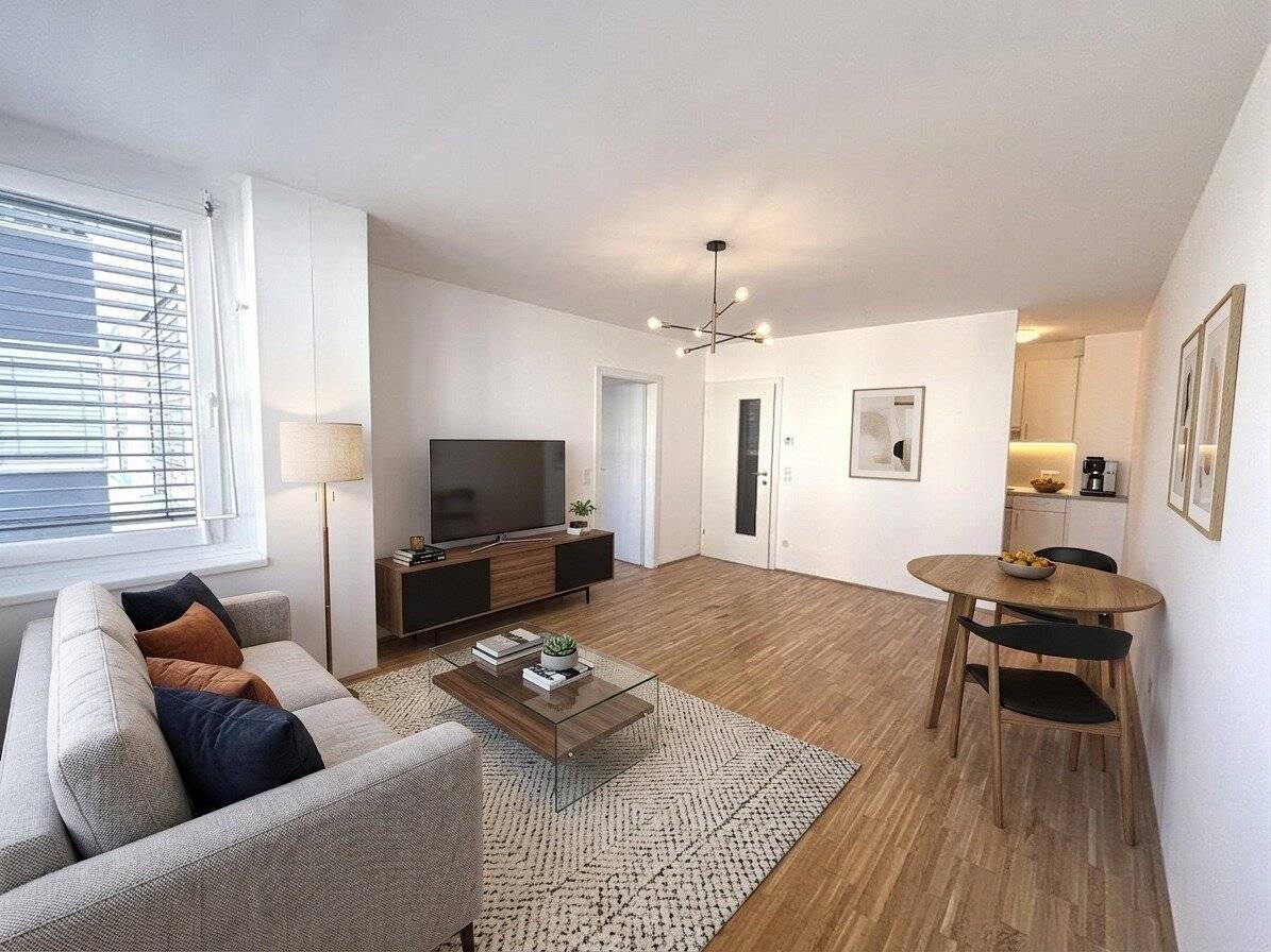 1210! Renovated, pretty 2-room apartment near Floridsdorfer Spitz!