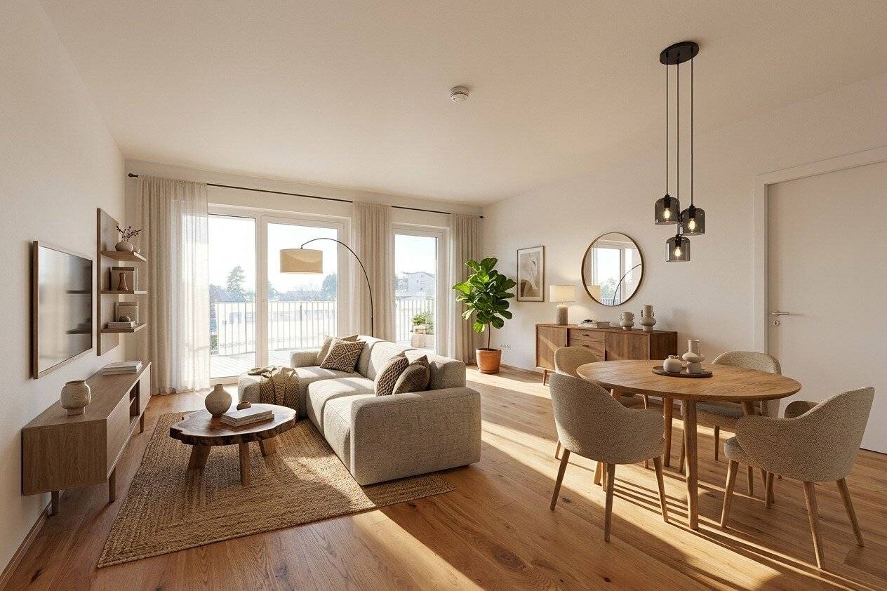 PROVISIONSFREI *** wunderschöner NEUBAU - 3 Zimmer samt Südbalkon *** HAUSMANNSTÄTTEN