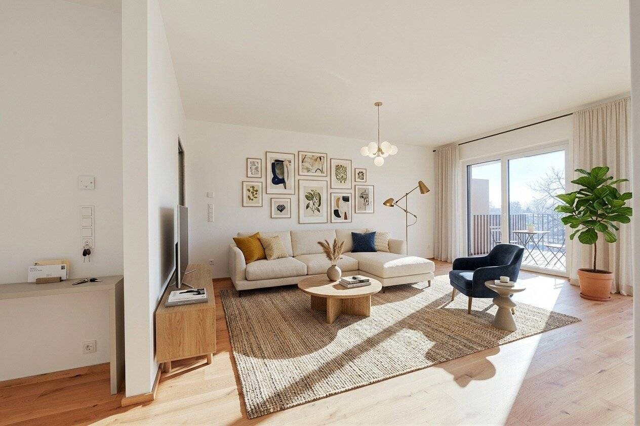 PROVISIONSFREI *** wunderschöner NEUBAU - 3 Zimmer samt Südbalkon *** HAUSMANNSTÄTTEN