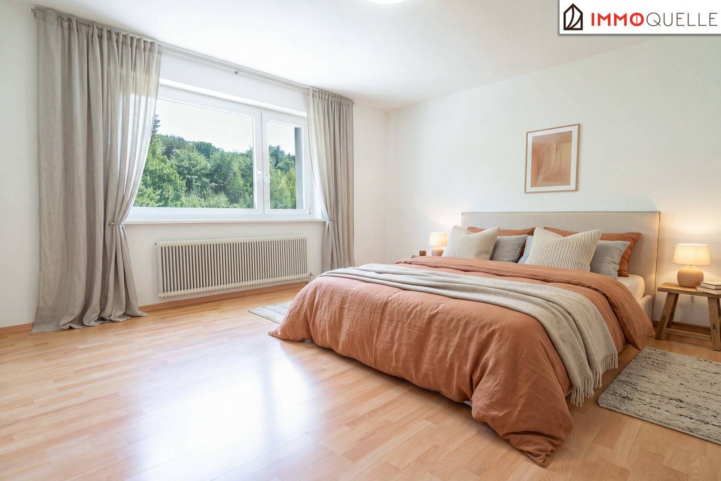 Living with a View of Greenery - Spacious 4-Room Apartment with Southeast Loggia, Practical Layout and View of Greenery