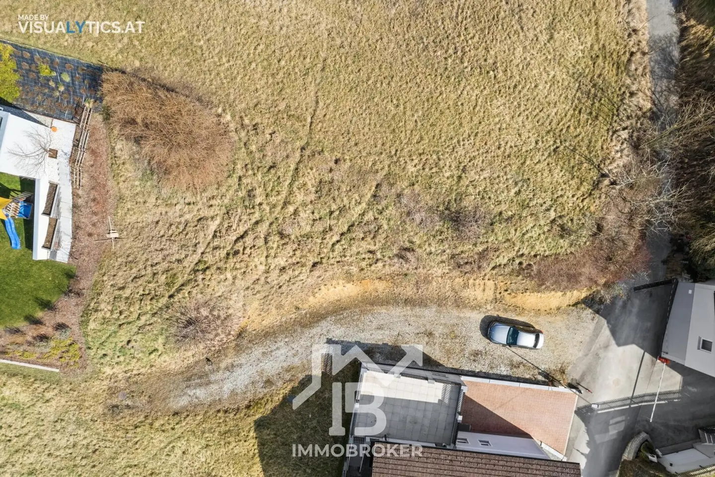 Dreamlike wide view without building obligation – Building plot for private home or investment