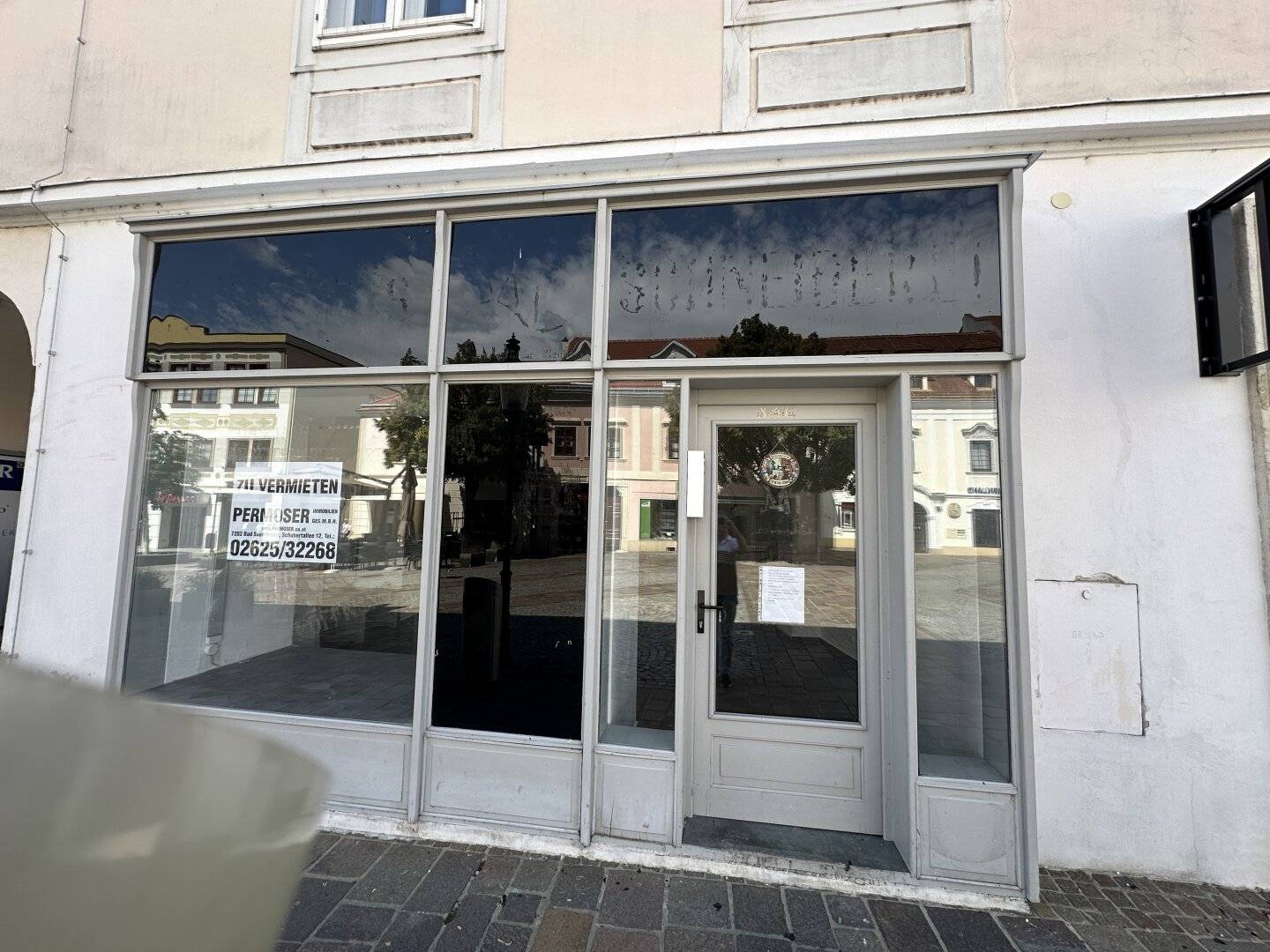 Attraktives Geschäftslokal mit historischem Gewölbe in bester Frequenzlage von Eisenstadt