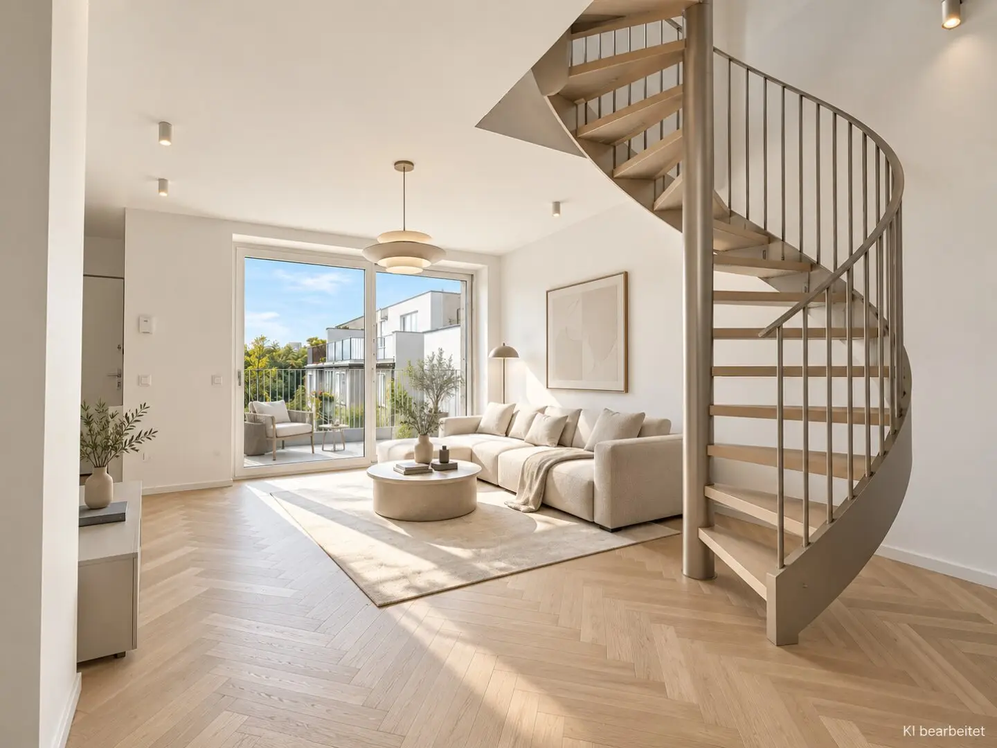 Modern 3-room attic apartment with terrace, 2 bathrooms, near subway in 1170 Vienna