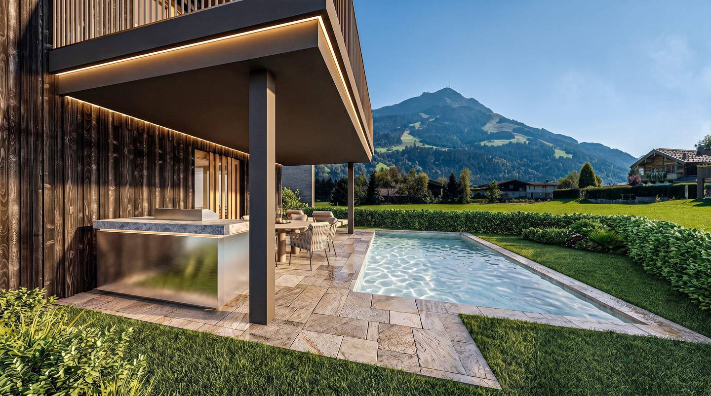Maisonettewohnung mit Kaiserblick und Außenpool
