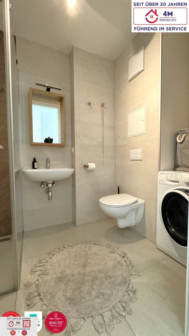Like-new 2-room apartment with garden and terrace in 1220 Vienna, top features