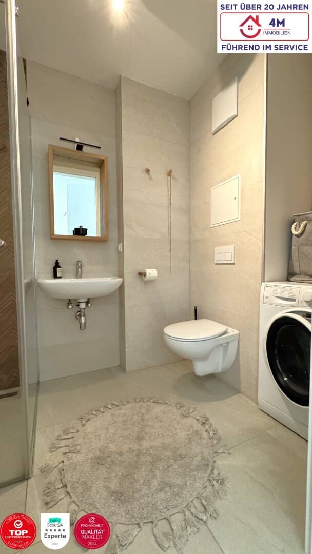 Like-new 2-room apartment with garden and terrace in 1220 Vienna, top features