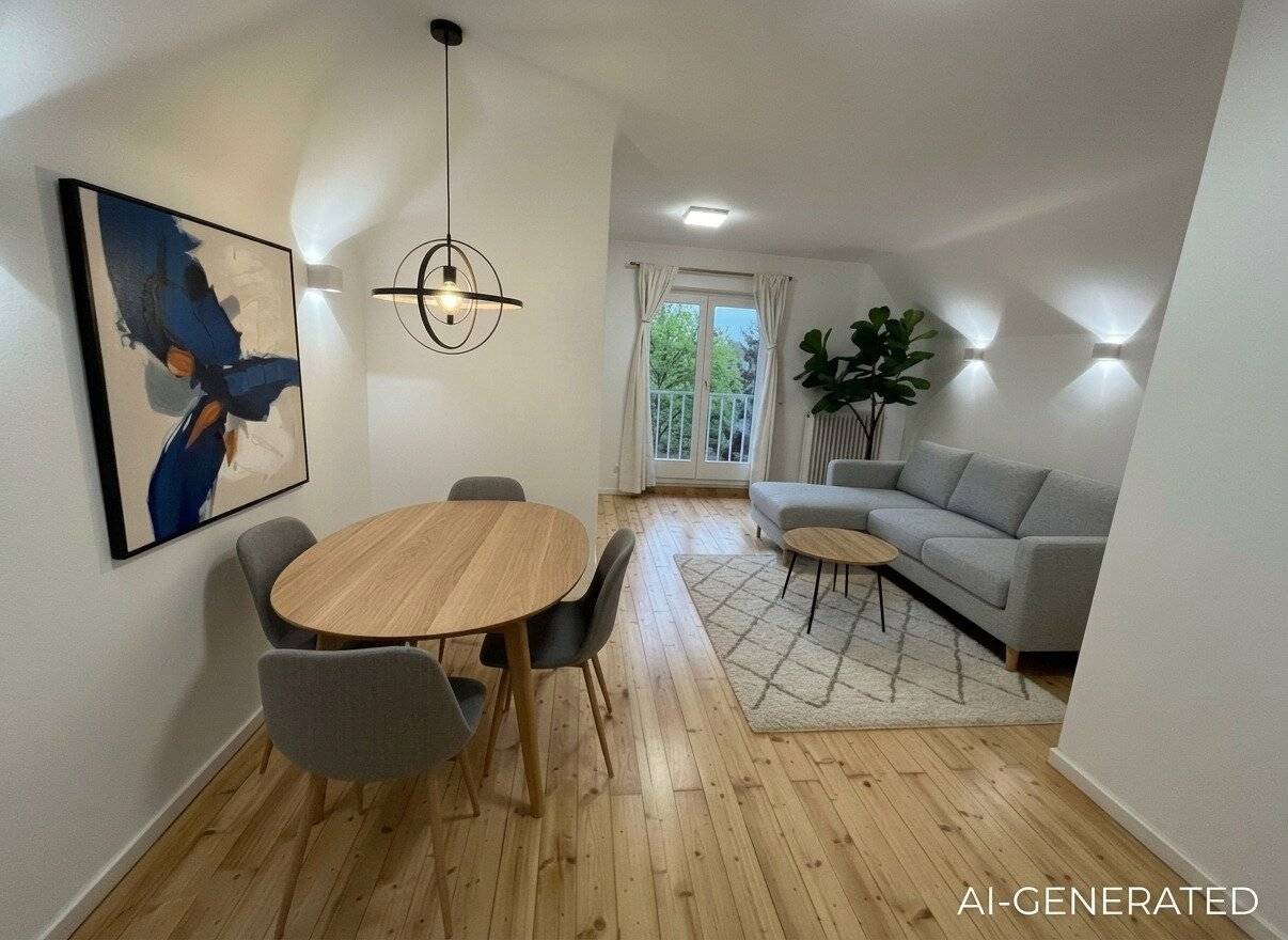 Attic apartment with terrace and view of greenery in a classic villa in the middle of Hietzing