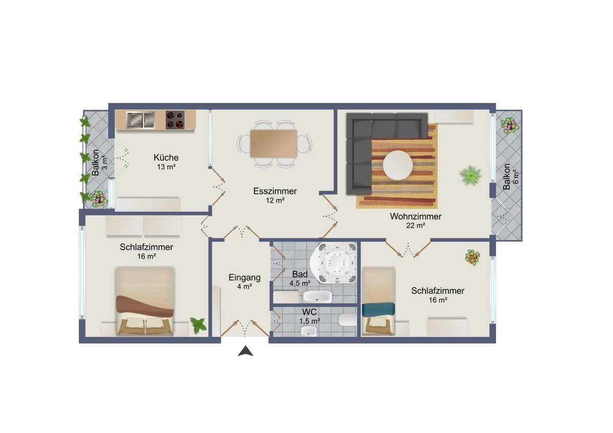Floor plan 1
