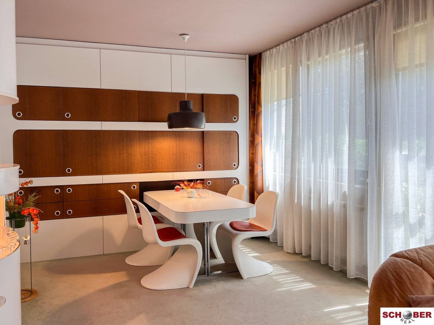 Außergewöhnliche Designikone der 70er - Interieur von Arch. Max Agnese