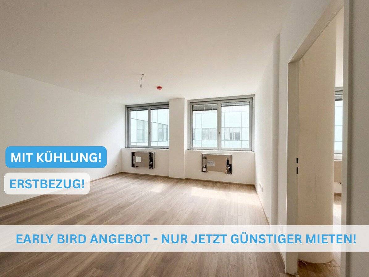 Directly next to U4/U6: Cooled 2-room first occupancy