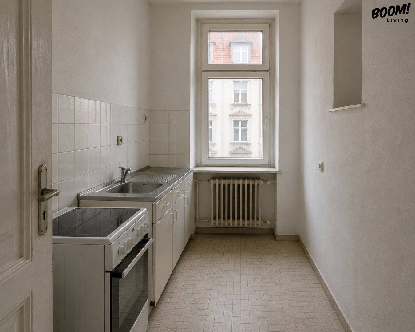 Period apartment with potential in a preferred location