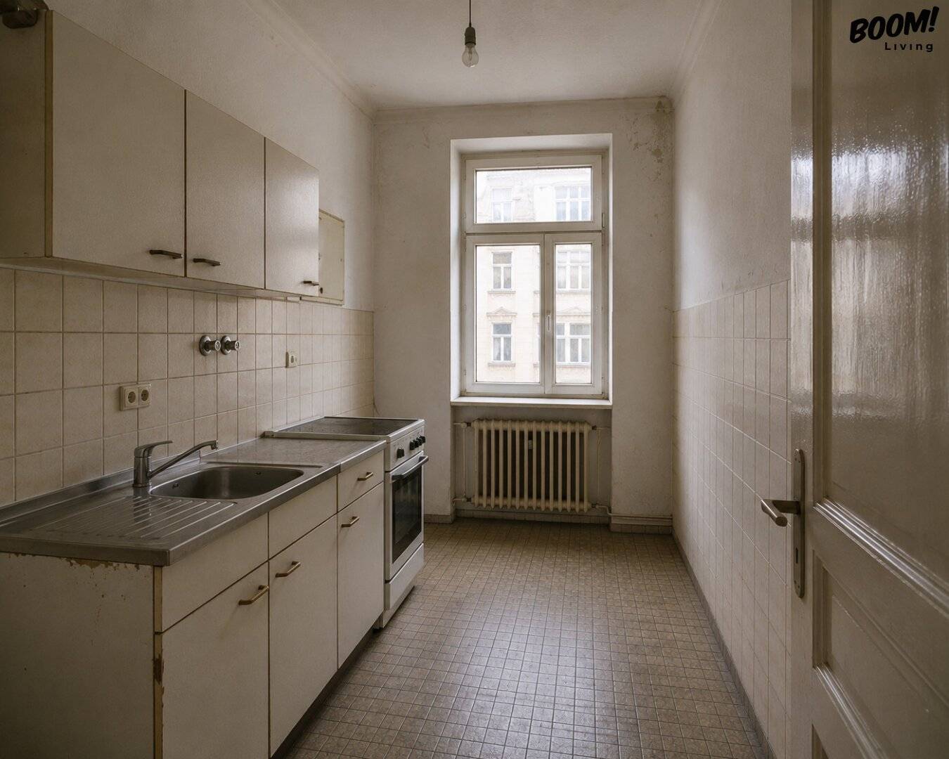 Well maintained 50 m² apartment with city and green views in 1140 Vienna