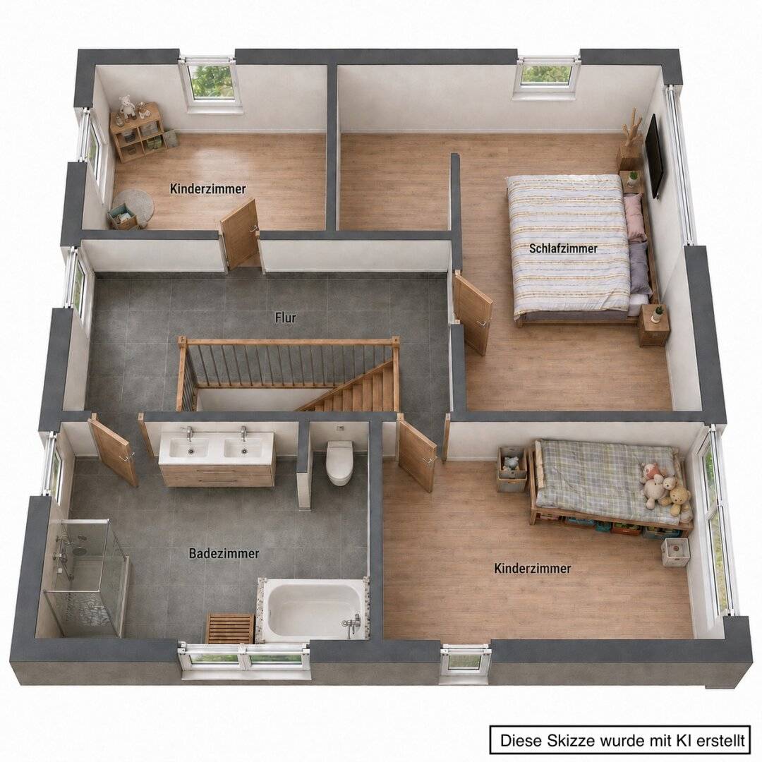 Trofaiach: Modernes Einfamilienhaus mit 4 Zimmer, 2 Bäder und großzügigem Grundstück