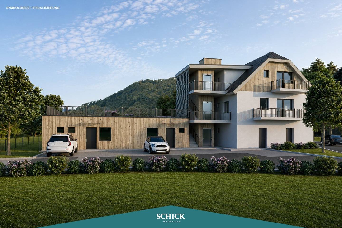Gartenkönigin zwischen See und Berg