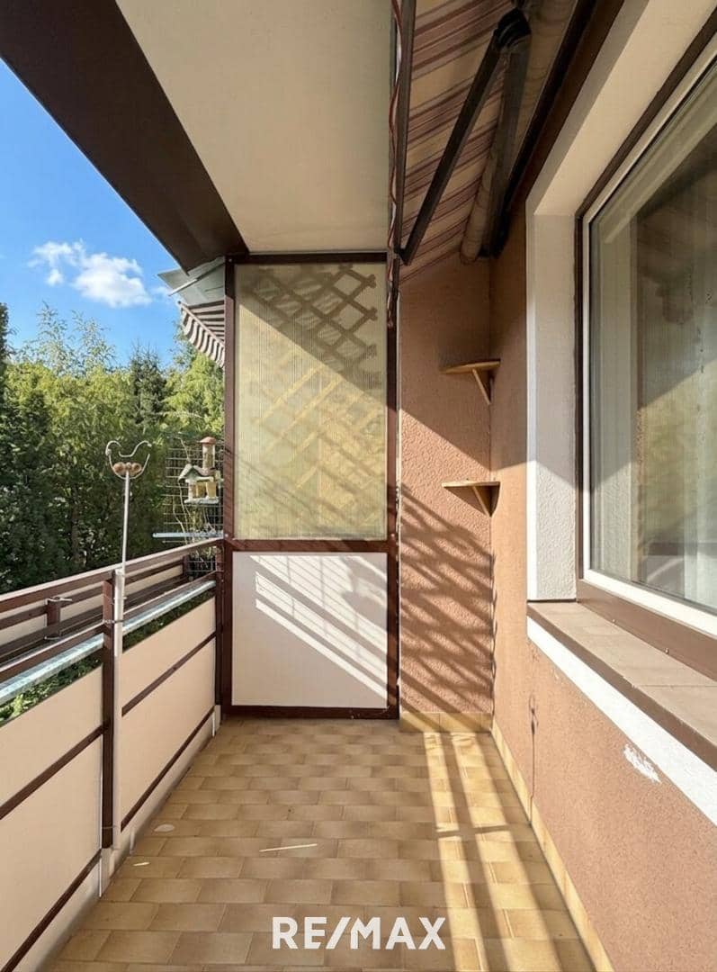 Durchdachte Wohnung mit Loggia und Grünblick