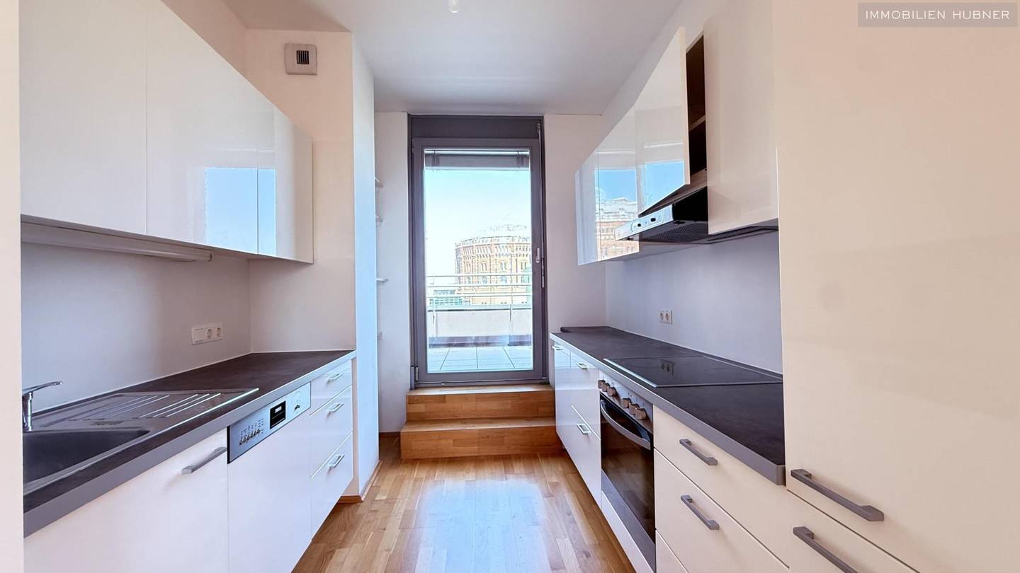 Lichtdurchflutete Wohnung mit zwei Terrassen und Weitblick