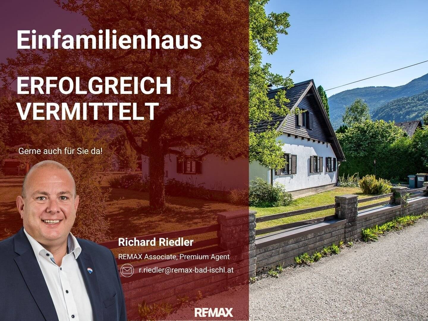 Einfamilienhaus mit großem Grundstück samt Nebengebäude in sonniger Ruhelage von Bad Ischl