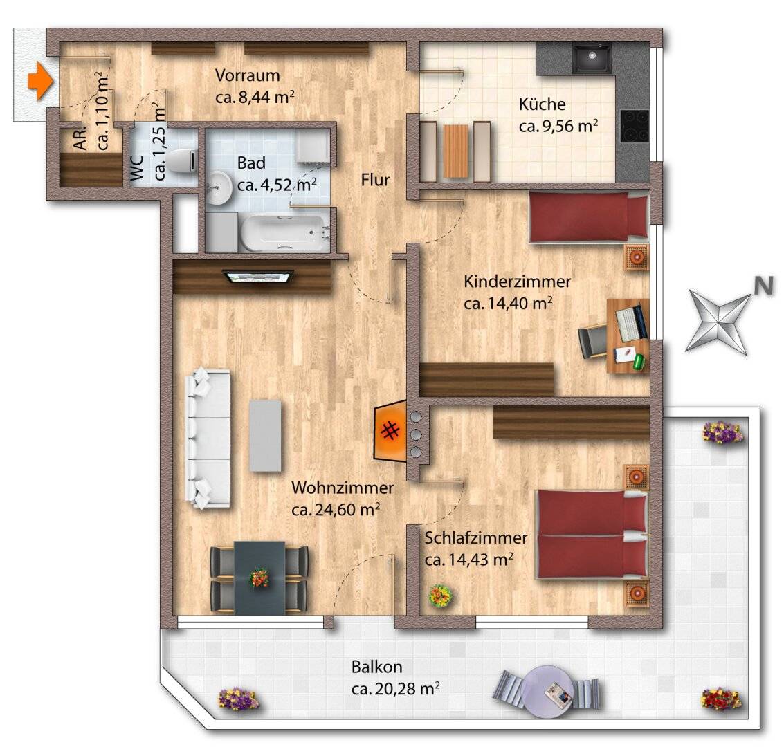 Floor plan 1