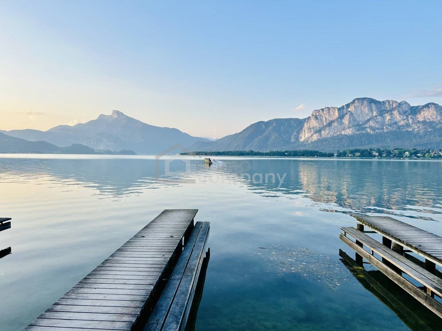 Above the roofs of Mondsee center, top floor apartment 127 m², 5 rooms