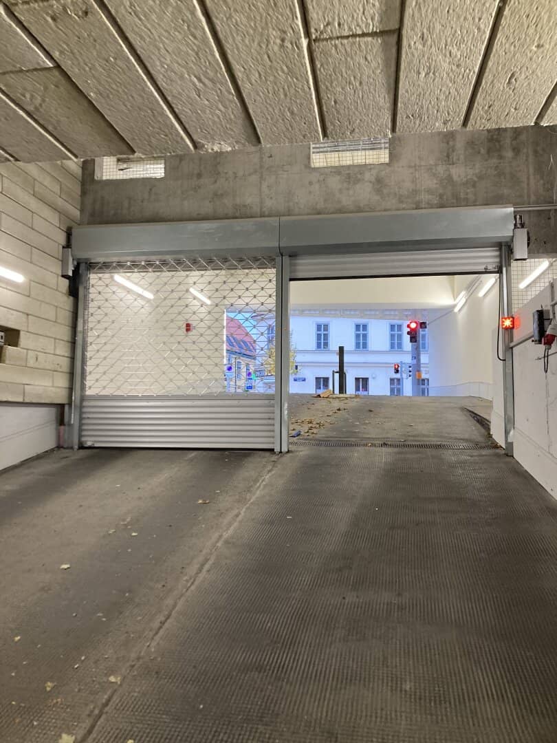 XXL parking space in well maintained newly built underground garage/residential complex for rent