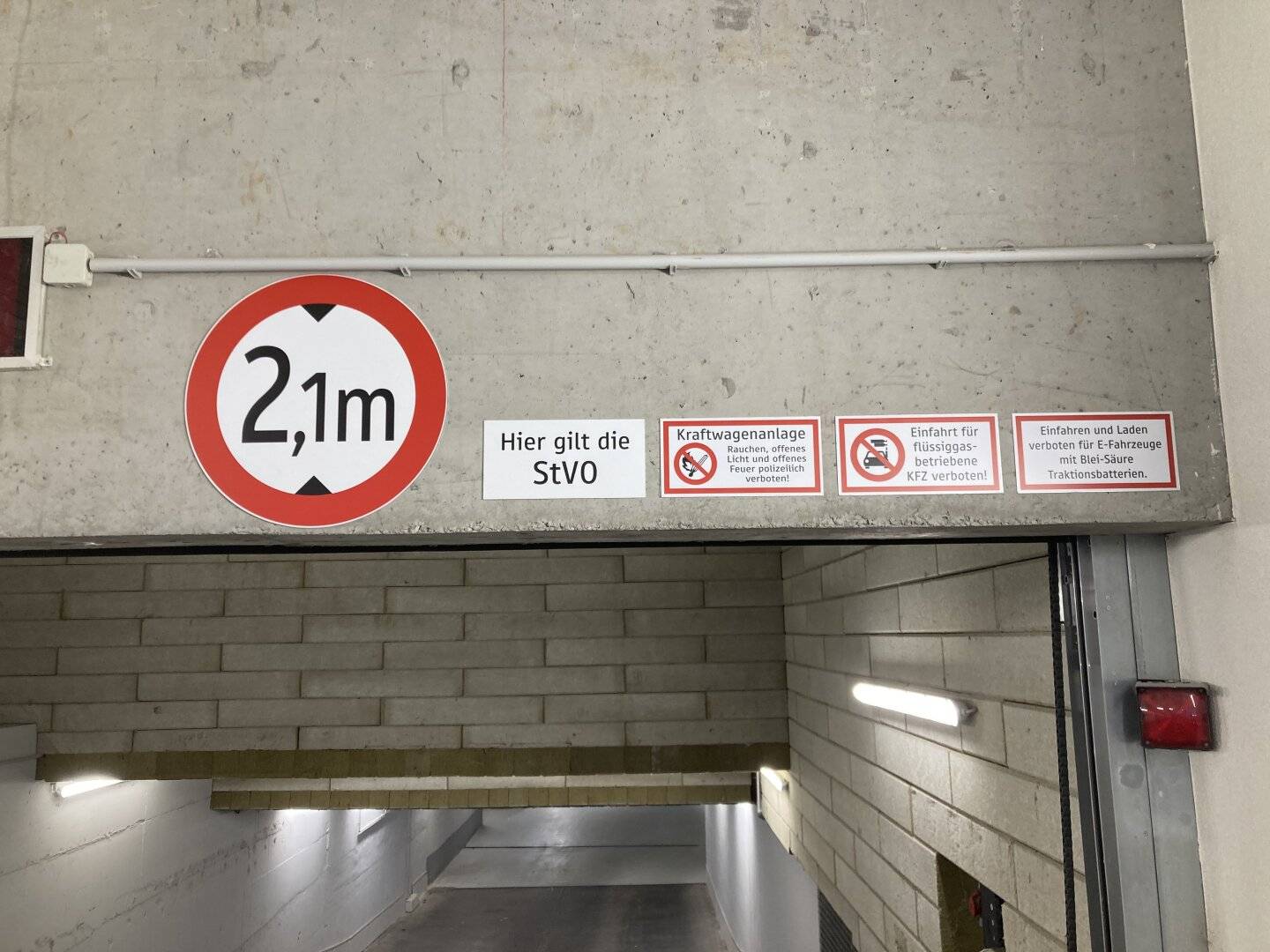 XXL parking space in well maintained newly built underground garage/residential complex for rent