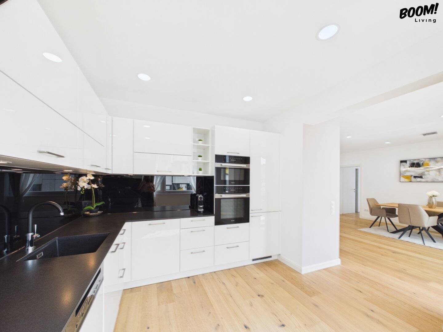 Exclusive First Occupancy  Luxurious 4-Room Residence in a Quiet Location of 1180 Vienna (incl. MIELE Kitchen, Underground Garage, Pool &amp; Sauna)