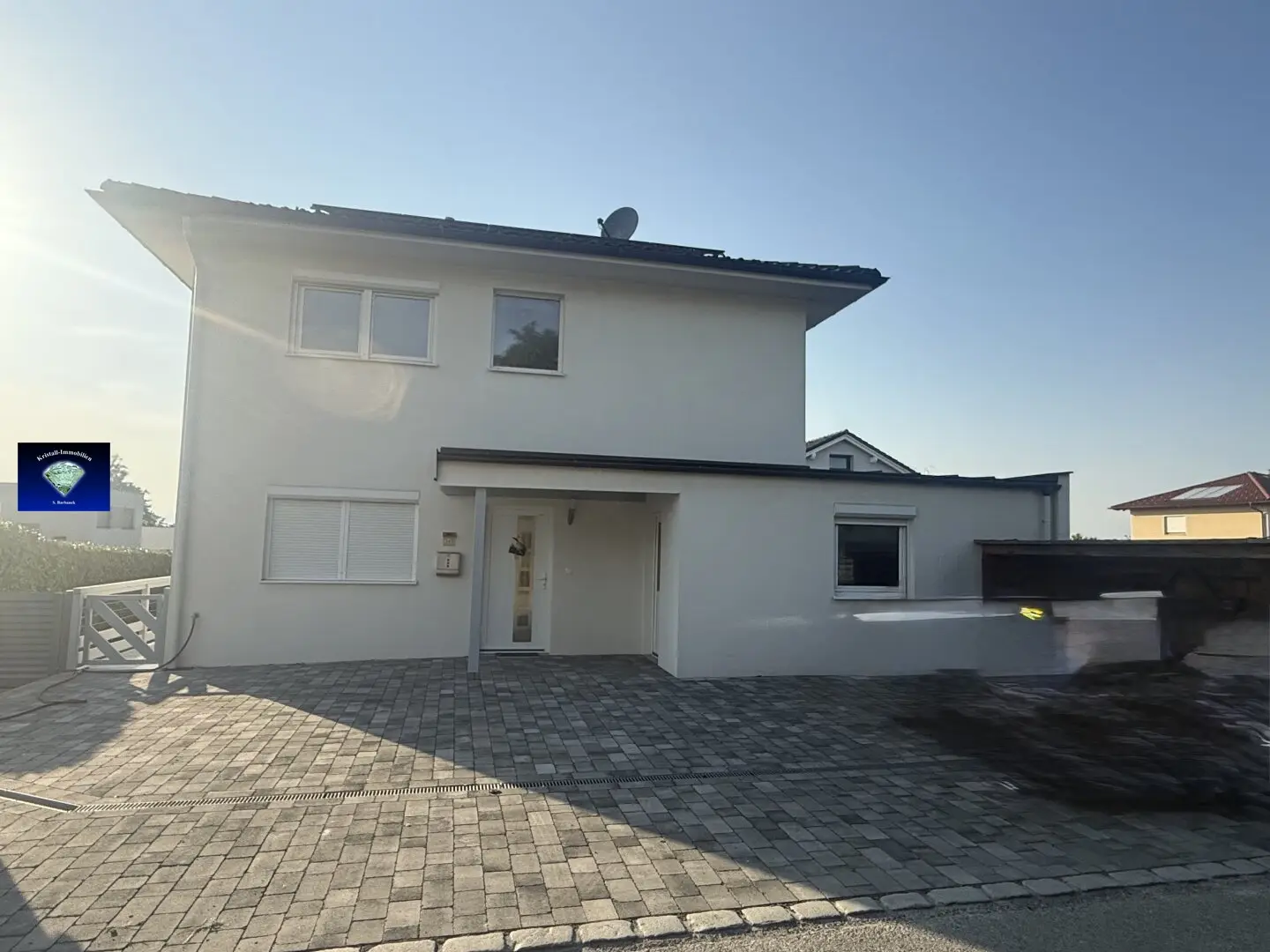 Wimpassing am See beautiful master builder house in timber frame construction for healthy living with distant view 3 minutes walk to the lake