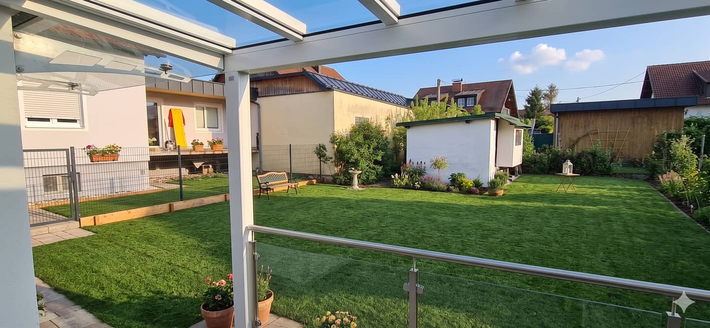 Garden retreat with additional building plot Familienwohnung
