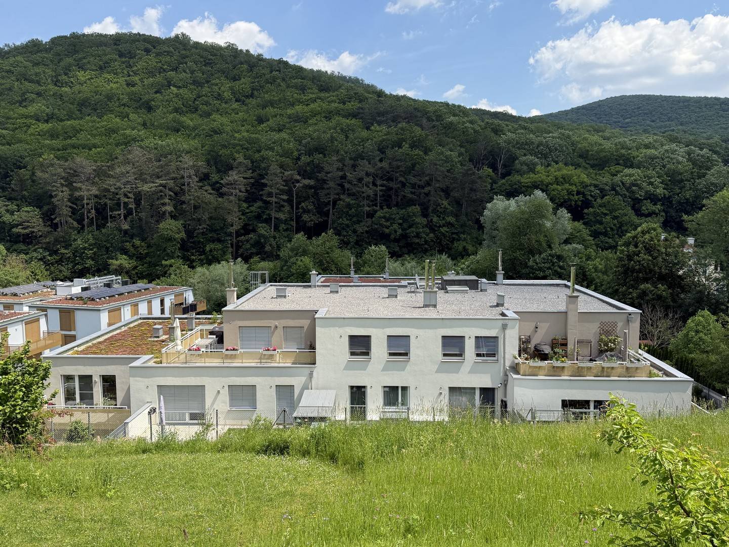 Erdgeschosswohnung mit großem Privatgarten und Terrasse