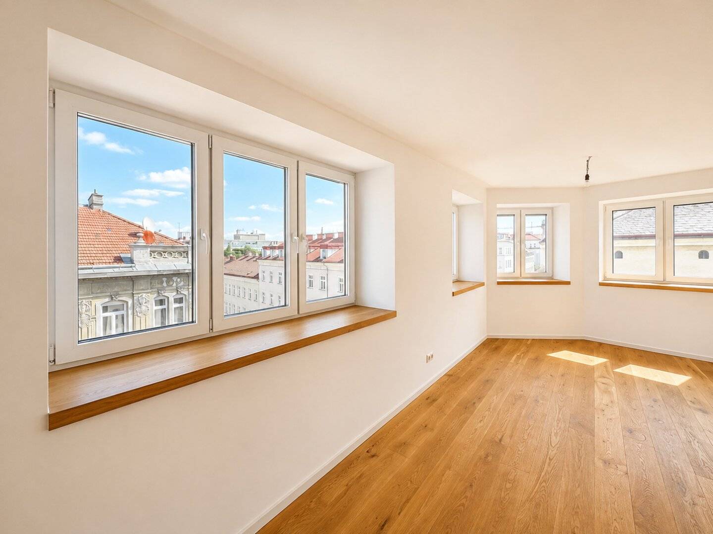 Dachgeschoßwohnung auf einer Ebene - 3-Zimmer - 1100 Wien