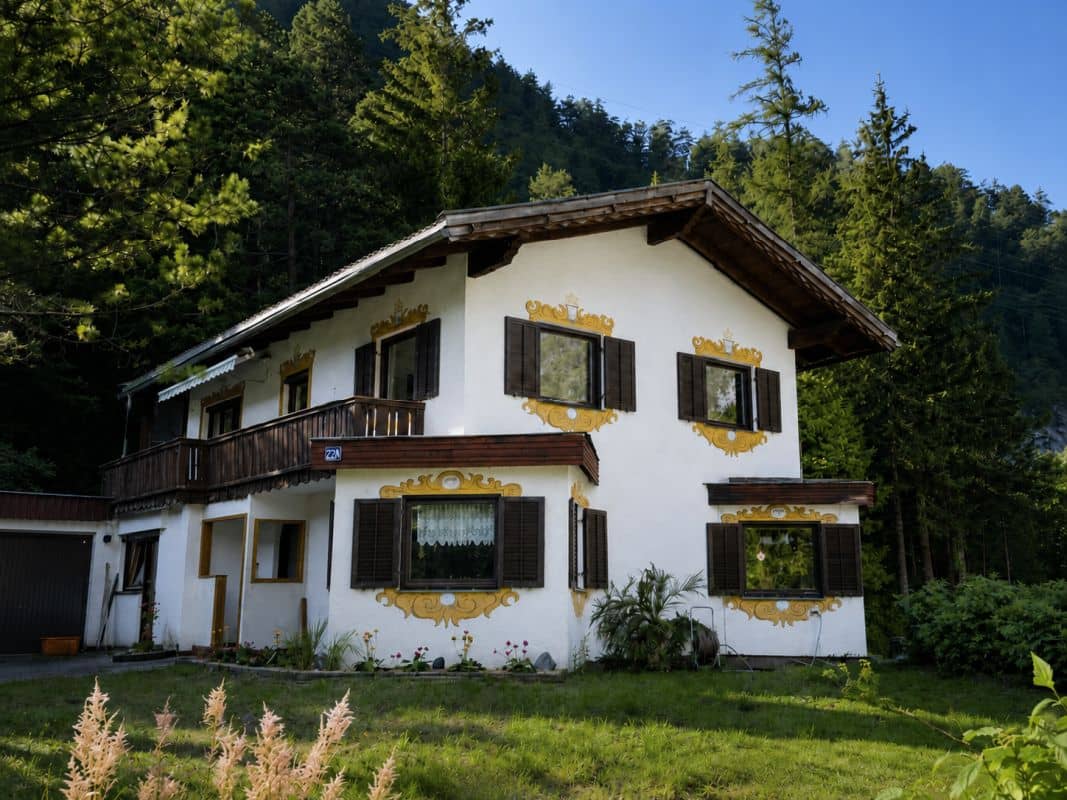 Familienwohnung mit großem Garten und Weitblick
