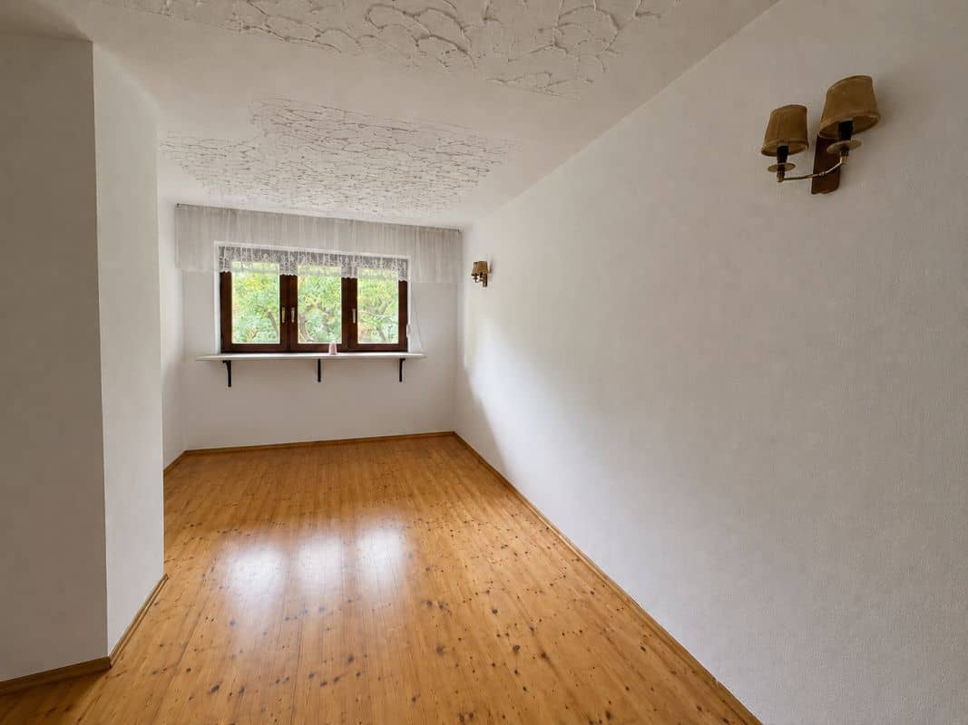 Familienwohnung mit großem Garten und Weitblick