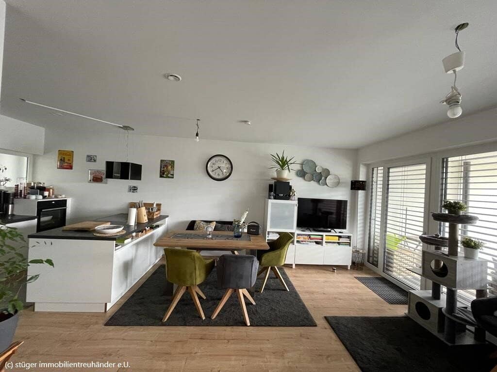 Bad Ischl: New 3-room apartment with loggia plus underground garage and parking space