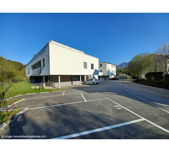 Bad Ischl: New 3-room apartment with loggia plus underground garage and parking space